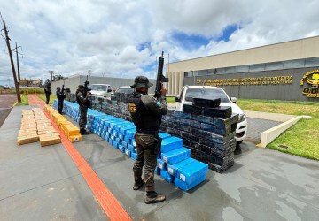 DOF faz maior apreensão de drogas do ano 