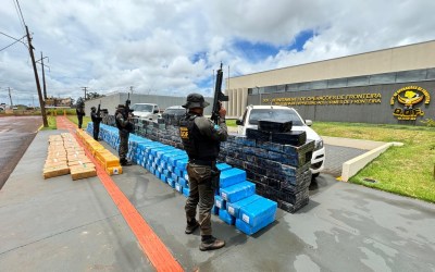 DOF faz maior apreensão de drogas do ano 